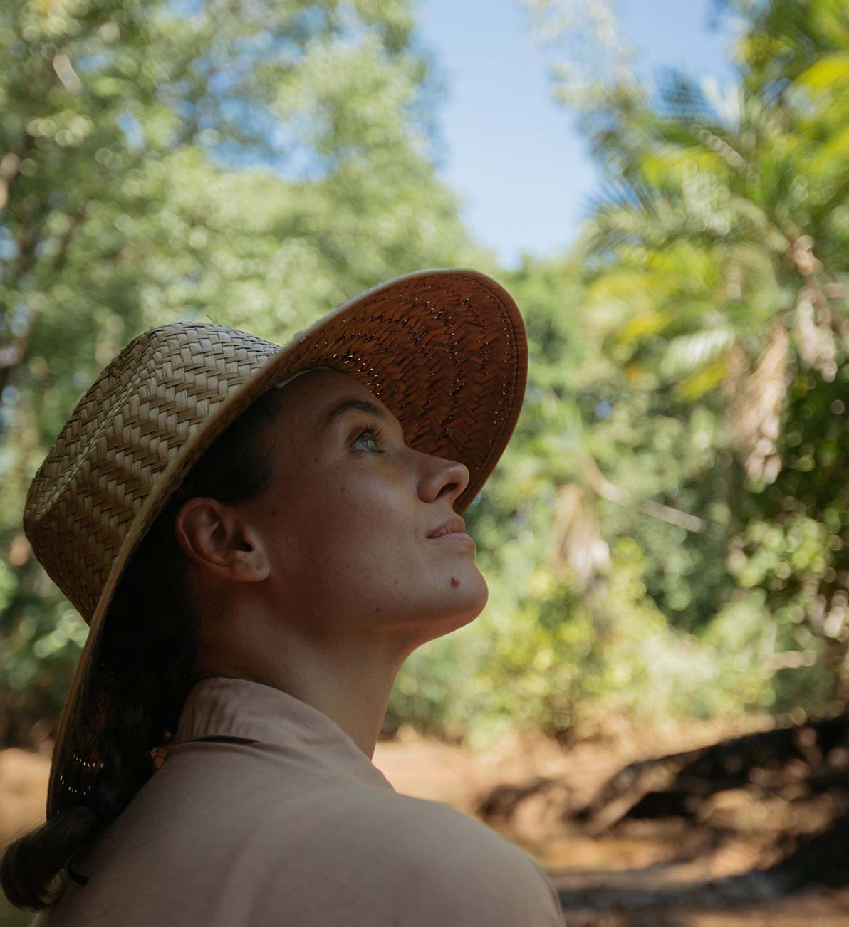 A guest enjoys the magnificent sights on offer during the nature tours of the tropical wilderness of Islas Secas resort | Islas Secas